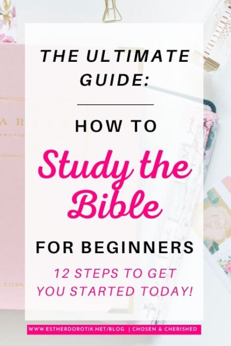 Bible Study Resources For Beginners